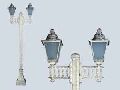 White Square Pole Ceiling