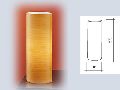 Blob 1 Orange Table Lamp