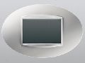 Gewiss Art  Bianco Latte Nero Satin
