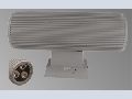 6 Led`li Gri Spot Armatr D Mekan