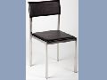 Metal Leather Stainless Steal Chairs
