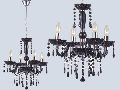 Modern Christal Droop Black