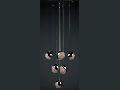 9'lu Modern Par�lt� Avize